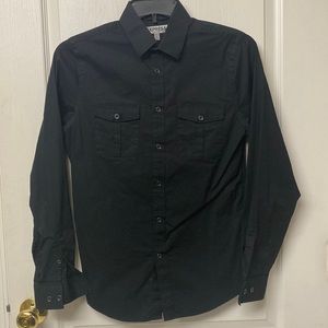 Express Men Longsleeve Shirt Mens Size Small Slim
